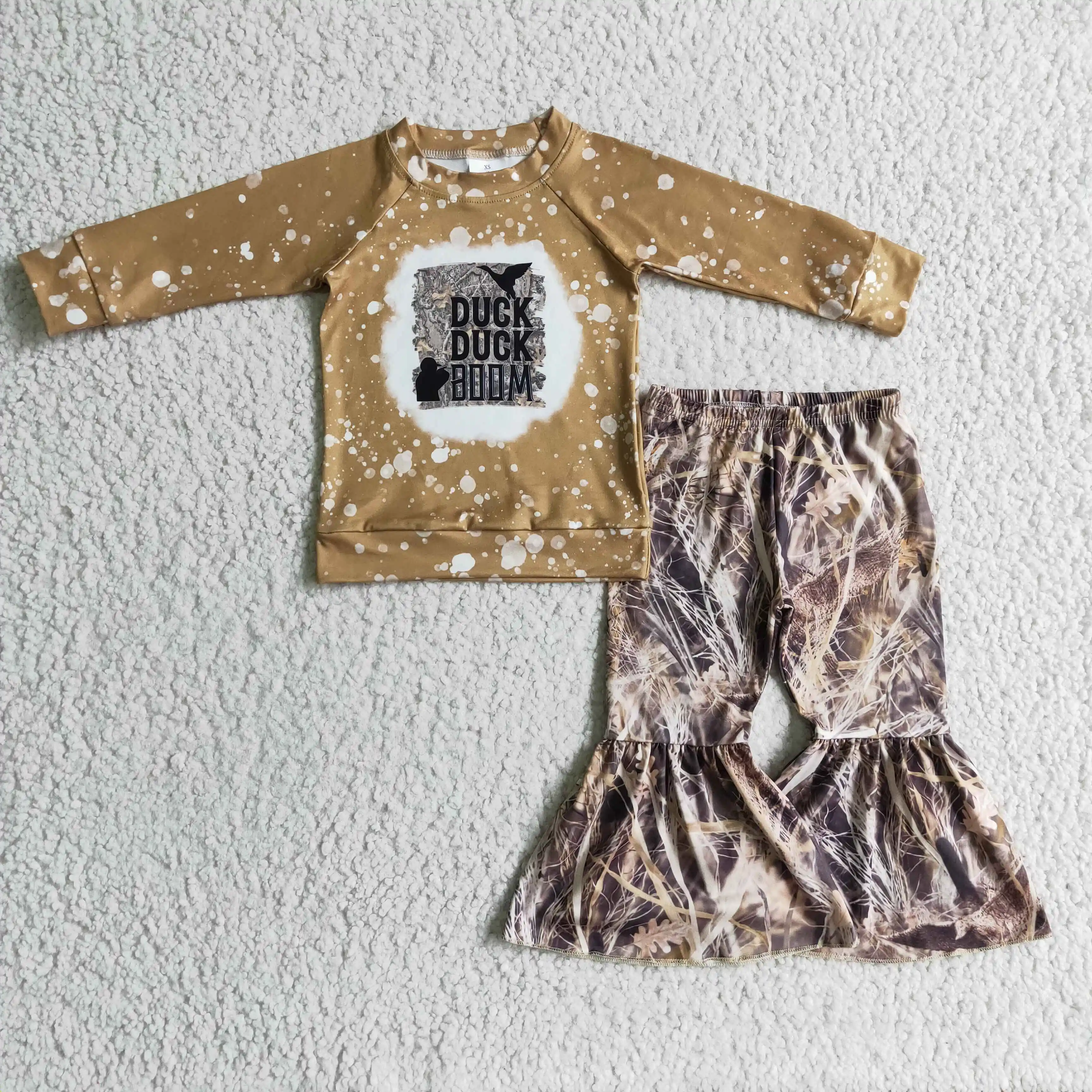 

brown duck duck kids designers clothes toddler girls clothing sets