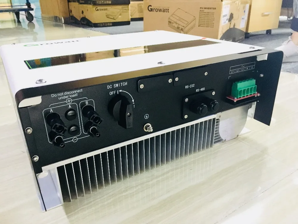 IR-5 Growatt хорошая цена 3 кВт 4 5 6 3-фазный сетчатый немодулированный синусоидальный