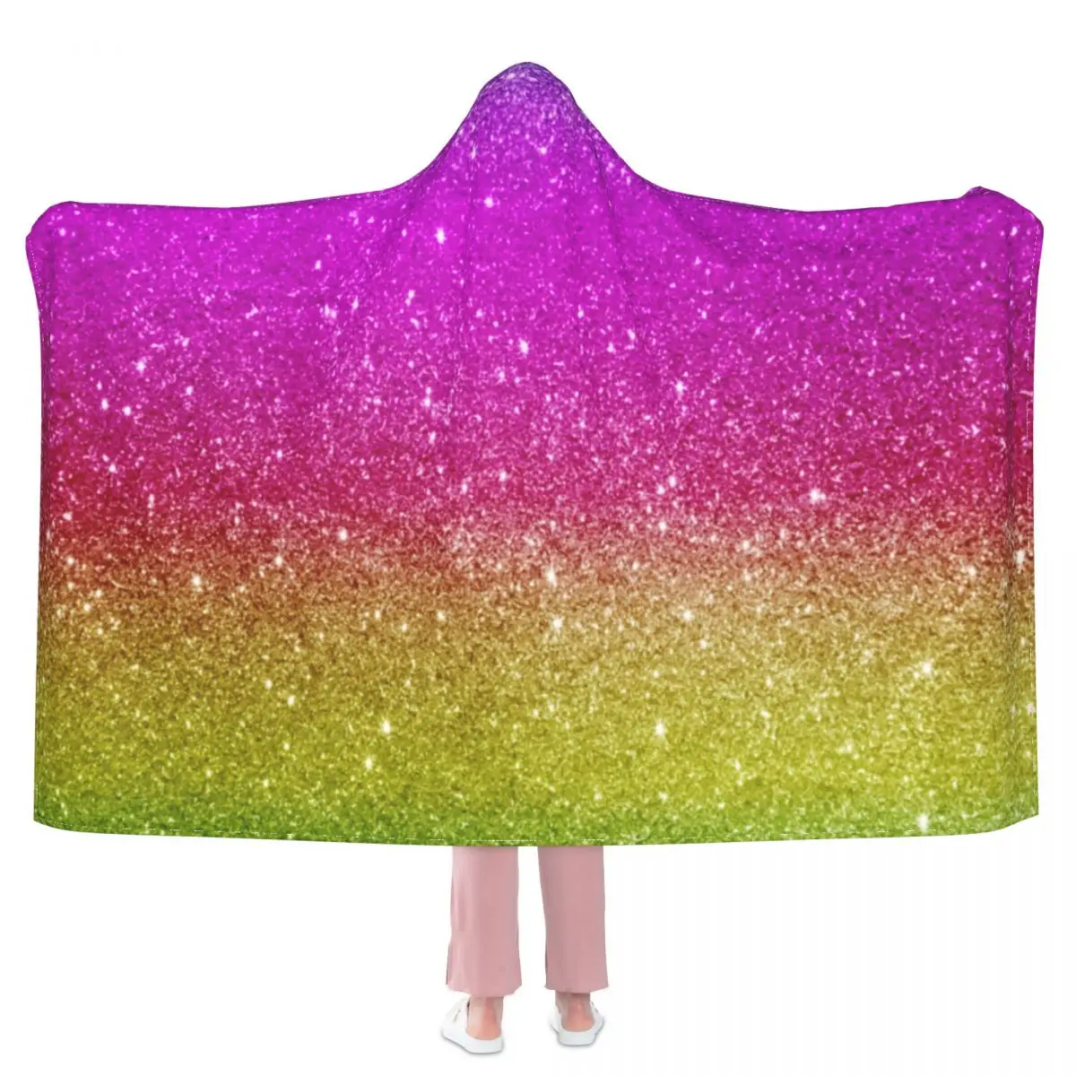 

Блестящее женское блестящее Полосатое смешное худи, супермягкое Дешевое покрывало