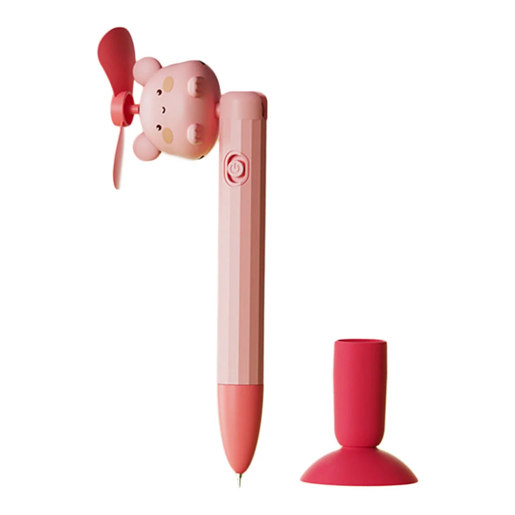 

Pen Fan Pens Kids Writing Ballpoint Mini Novelty Party Handheld Summer Bulk Hand Creative Pocket Cute Portable Favors Cool