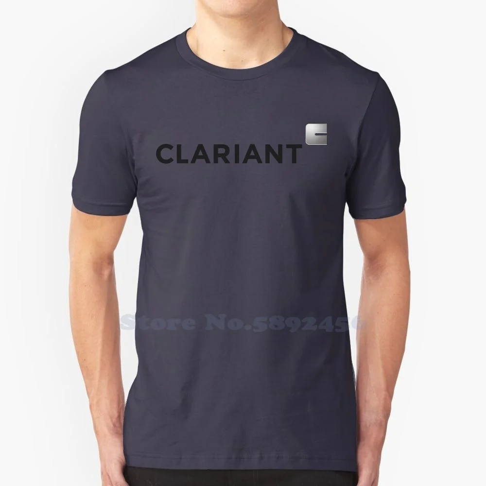 

Clariant Brand Logo 2023 Streetwear T Shirt Top Quality Graphic Tees