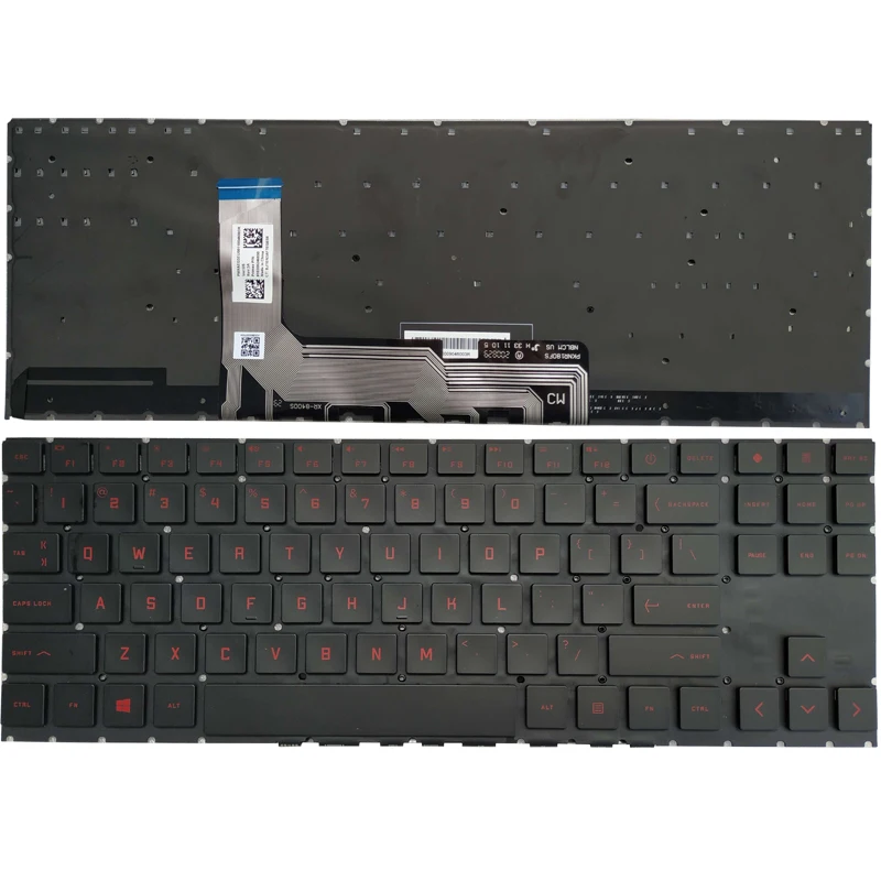 

New Laptop For HP US Keyboard OMEN 16-B 16-B0008CA 16-B0020CA English Backlit