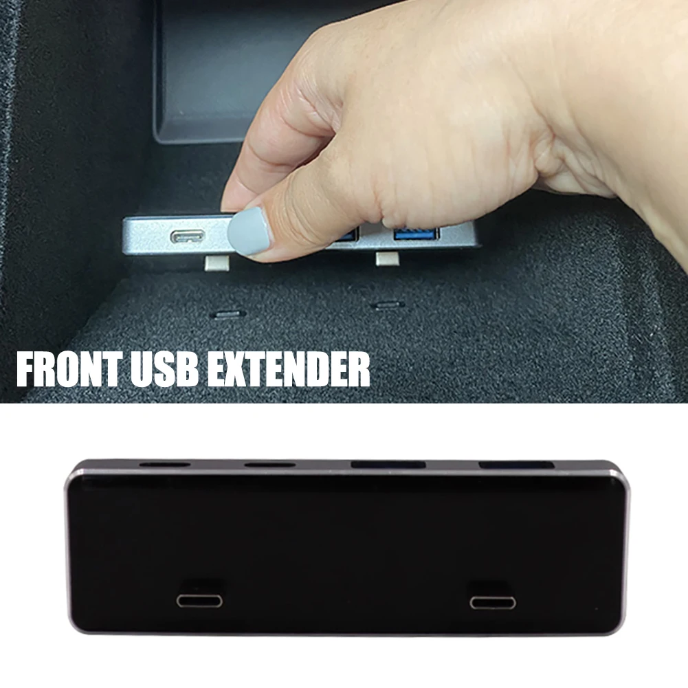 Разветвитель USB для Tesla Model 3 Y 2021 5 В/3 А 4 порта |