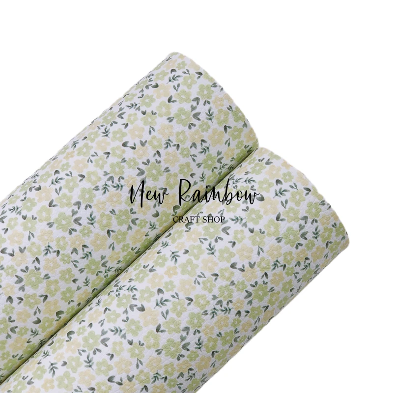 Новая Радужная красивая летняя кремовая и зеленая элегантная мини-Цветочная