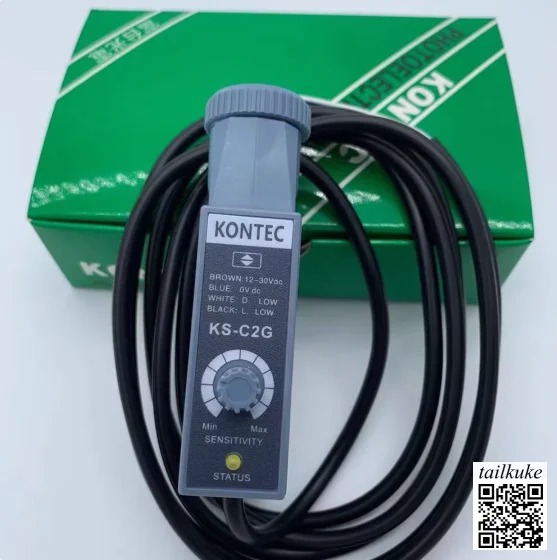 

Фотоэлектрический датчик цветовой метки KONTEC KS-C2W / G / R/B/белый светильник/зеленый светильник