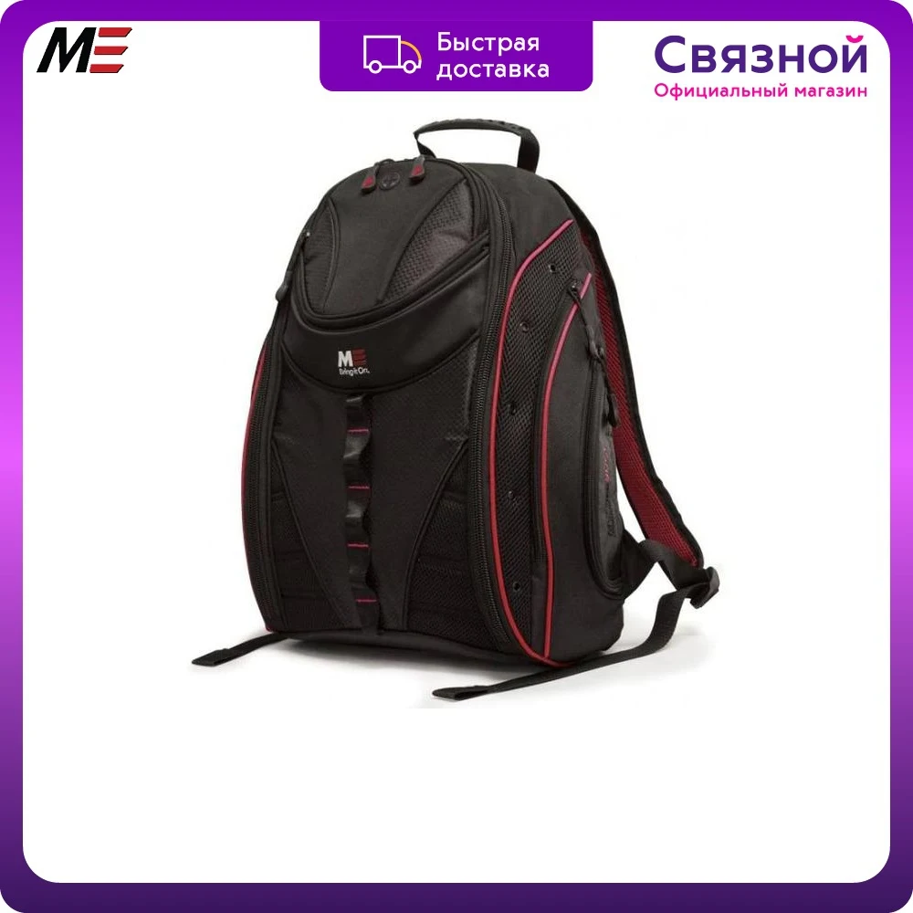 Рюкзак для ноутбука Mobile Edge Express Backpack 2.0 16" черно-красный |