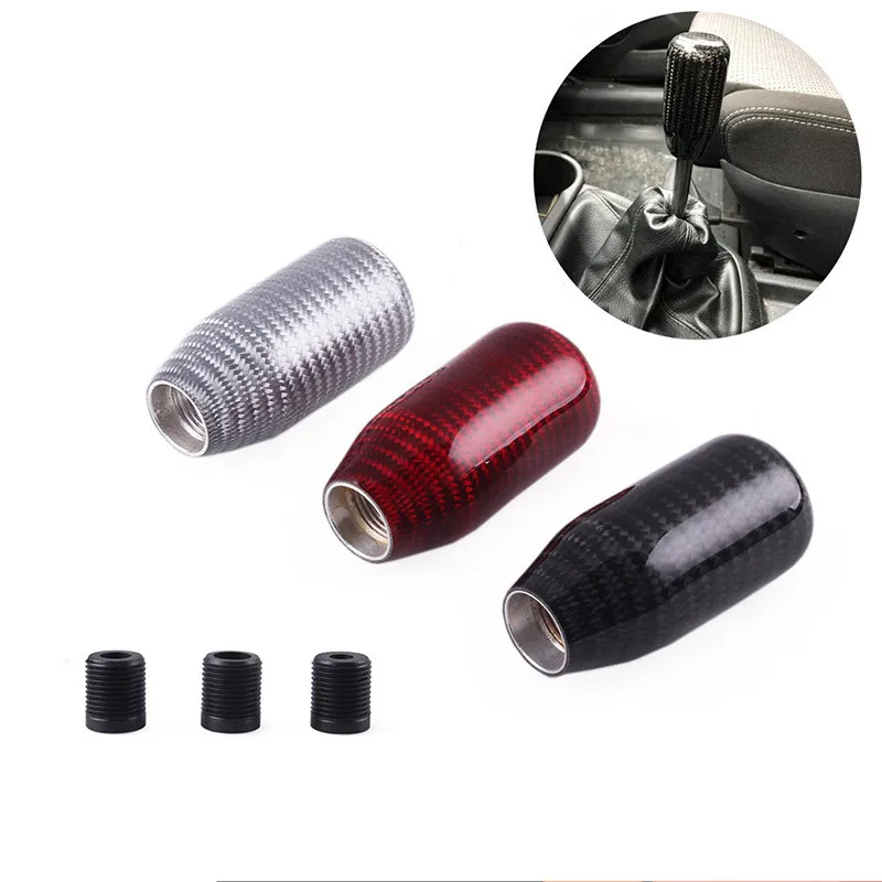 Универсальная ручная ручка переключения передач из настоящего углеродного