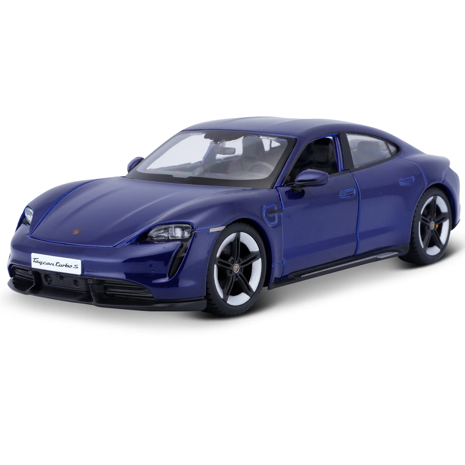 

Bburago 1:24 Scale Porsche Taycan Turbo S alloy racing car Alloy Luxury Vehicle Diecast Cars Model Toy Collection Gift