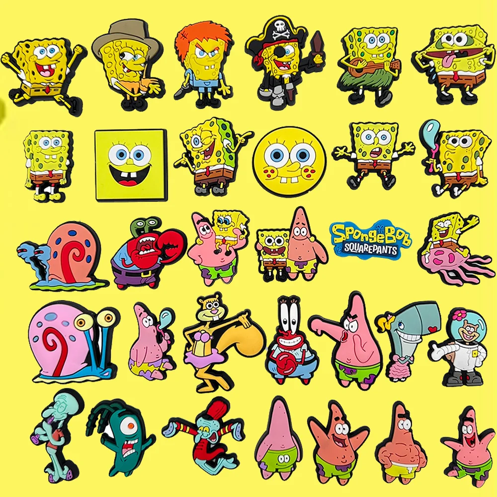 украшения для обуви в виде губки