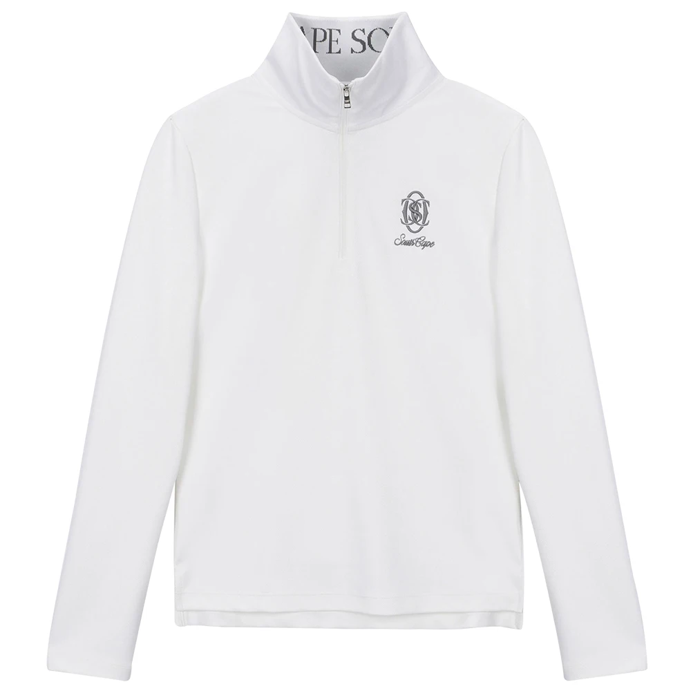 

for Women's Golf Semi-zipper Ball Cloth Clothing Jacket Stylish Shirt New Top Substance Sports Autumn Long-sleeved T-shirt SC