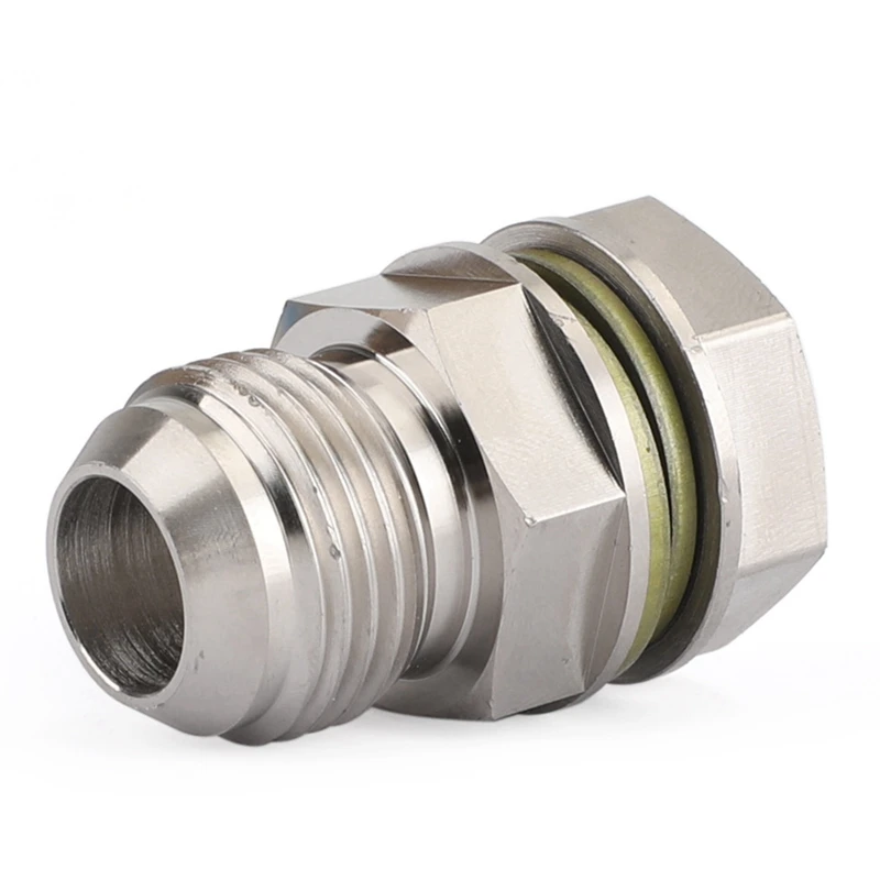 10AN To M18X1.5 Turbine Oil Pan/Oil Return Drain Plug Adapter Expansion Joint Without Welding | Bolts