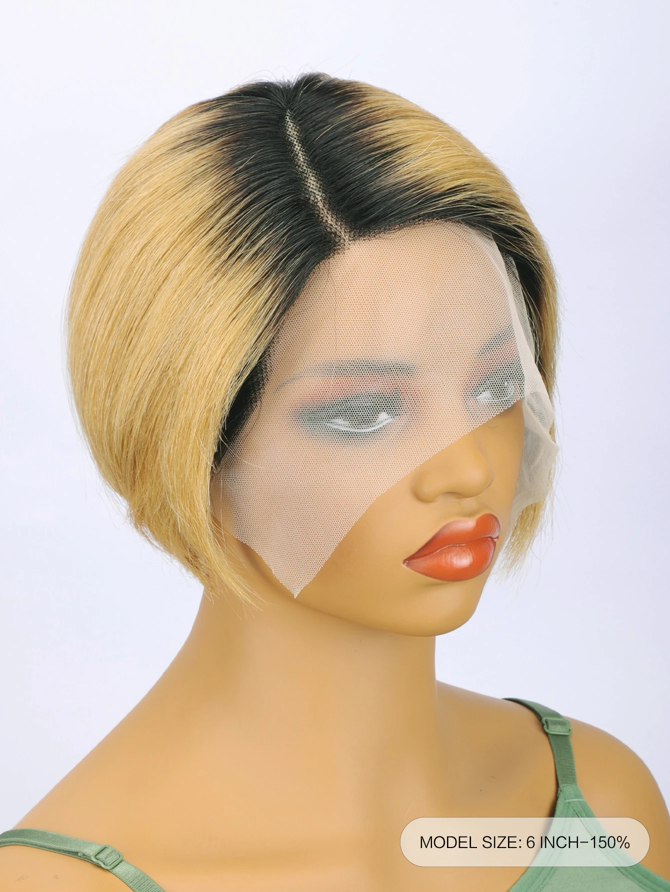 TNICE 150% Плотность Feiya 13x1 4x1 Прозрачные парики из натуральных волос на шнуровке для