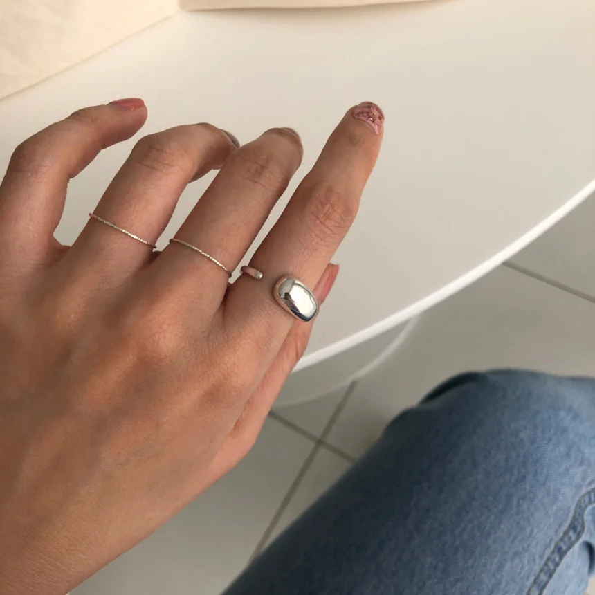 

Water Drop Open Rings for Women Luxury Designer Christmas Accessories Trendy Woman Jewelry 2022 Cheap Things Free Shipping Gift