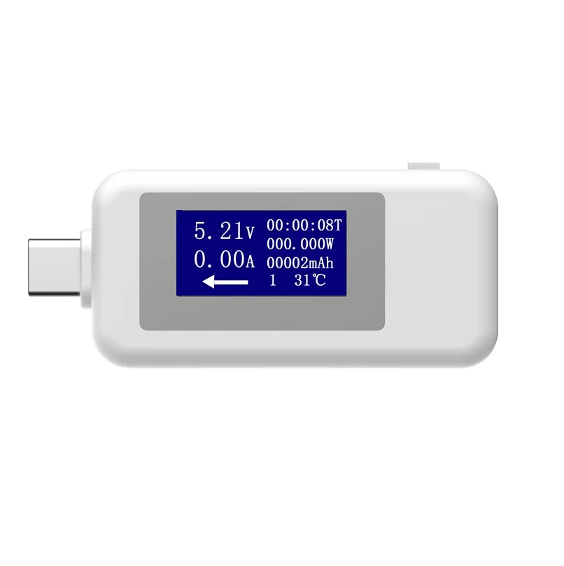 

KWS-1802C Multifunction USB Tester Type-c Charger Detector Digital Voltmeter Ammeter Voltage Meters