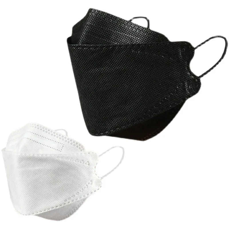 

400/10 шт. Повседневная белая маска для женщин и мужчин, маска с V-образным вырезом для лица, 4-слойная маска, Desechables Mujer, маскарадные маски на Хэлл...