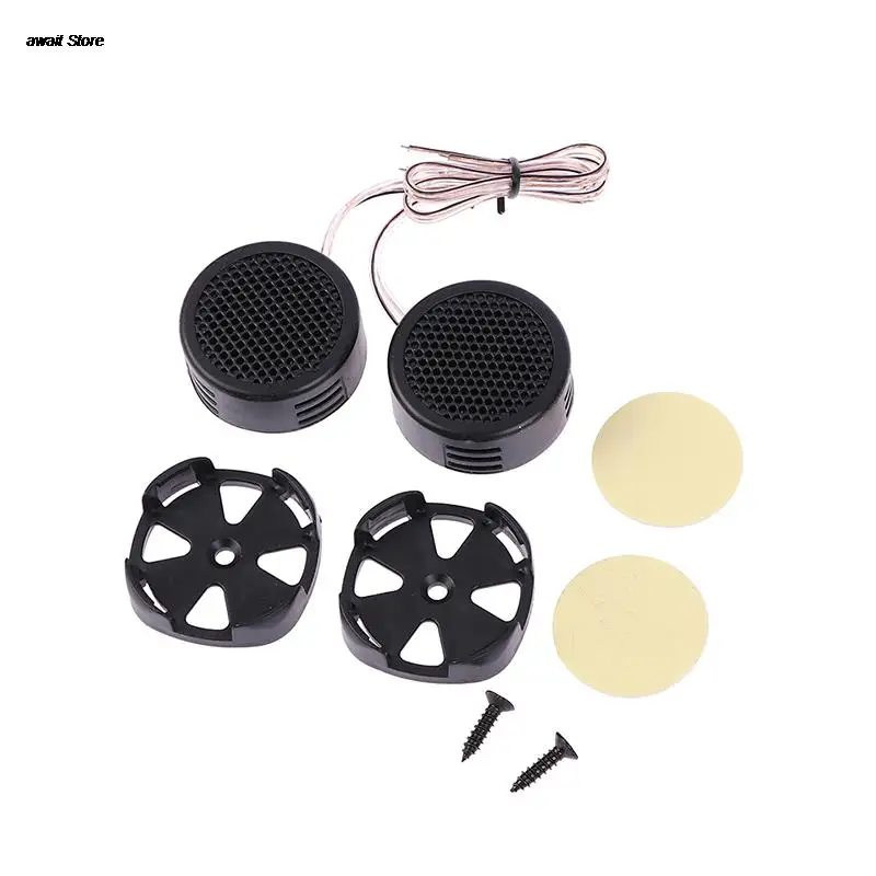 

Universal High Efficiency Mini Dome Tweeter Loudspeaker 2x 500W Loud Speaker