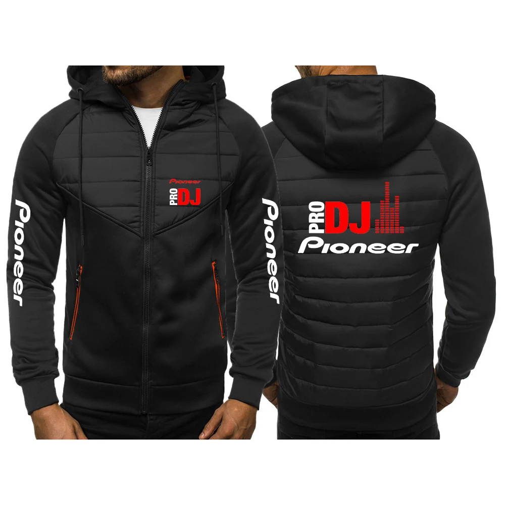 

DJ Pioneer PRO 2022 мужские новые толстовки на молнии Повседневная Толстовка Спортивная одежда кардиган хлопковые куртки теплые толстовки хип-хоп пальто Топ