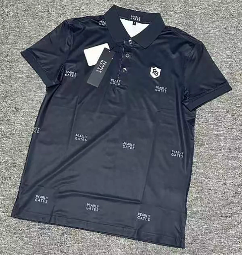 

GOLF short-sleeved men quick-drying 2023 Golf iron-free T-shirt men's shirt POLO shirt jersey