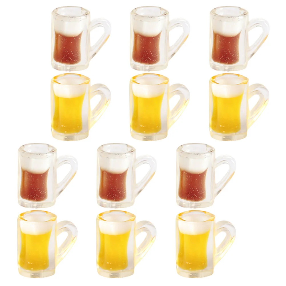 

Beer Mugsmini Miniature Mug Tiny Cup Model Kit Models Props Decorative Photo Drink Housepretendbeverage Cups Play Accessories