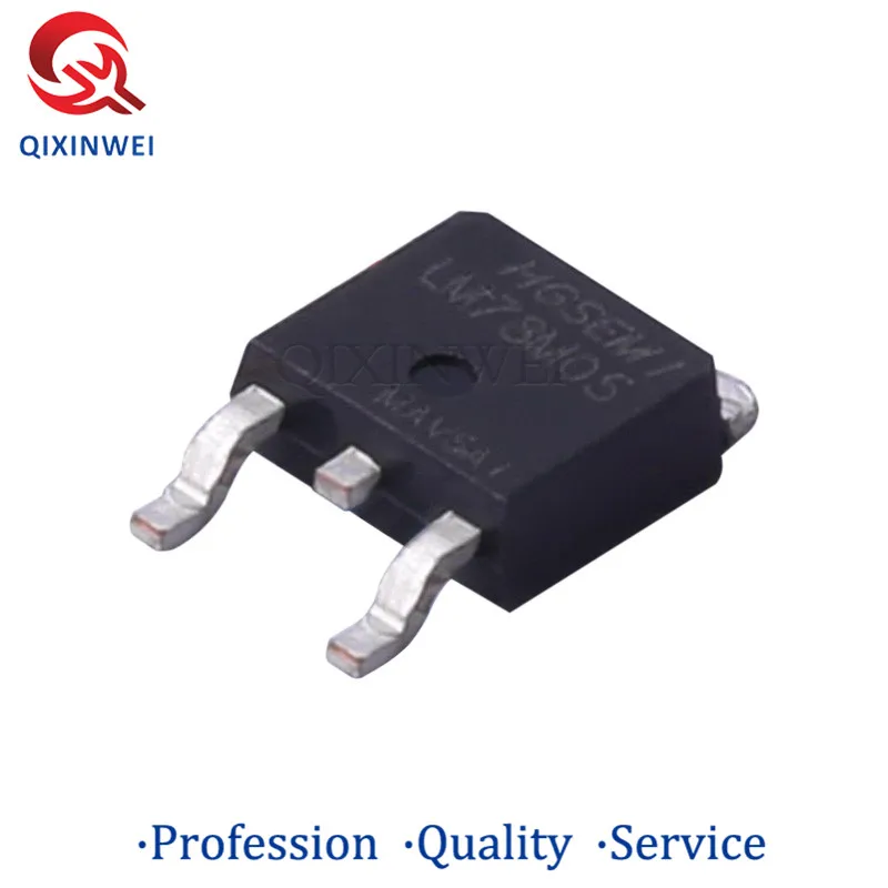 

5PCS 78M05 three-terminal voltage regulator LM78M05CDTX patch TO-252 5V