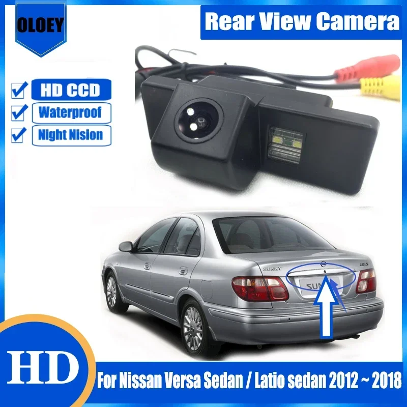 HD камера заднего вида для Nissan Sentra 180/для Sunny 2001 ~ 2006 парковочная ночного видения