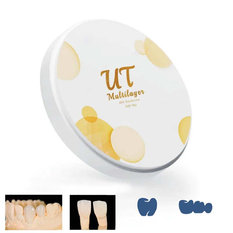 1 шт. стоматологические циркониевые материалы специально для шпона UT 98 мм