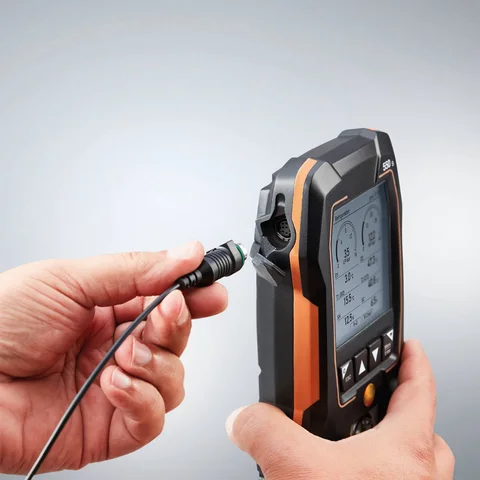 Интеллектуальный цифровой коллектор Testo550s с Bluetooth и двухходовым клапаном, манометр для кондиционирования воздуха 0564 5501
