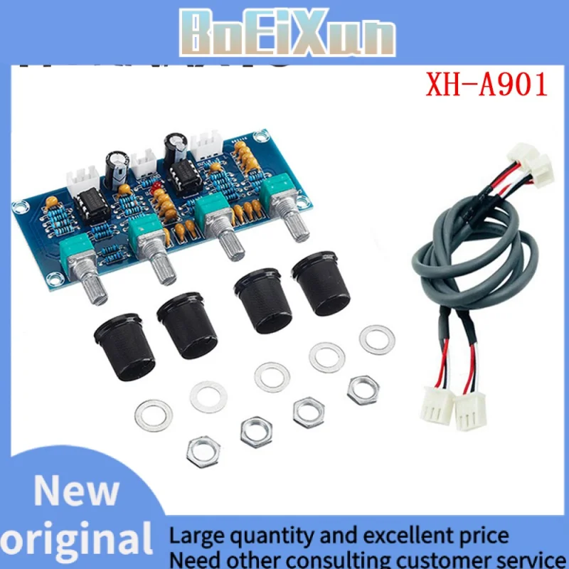 

XH-A901 NE5532 Tone Board preamp Pre-amp With treble bass volume adjustment pre-amplifier Tone Controller For amplifier Board