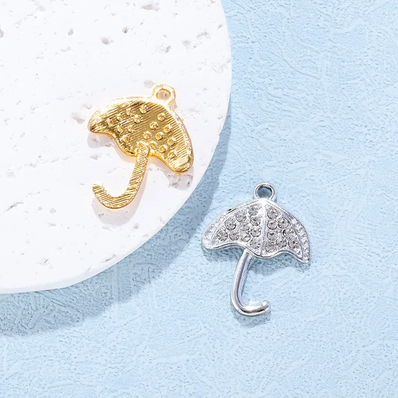 Мини-зонт от дождя встроенный бриллиантовый кулон аксессуары из сплава товары