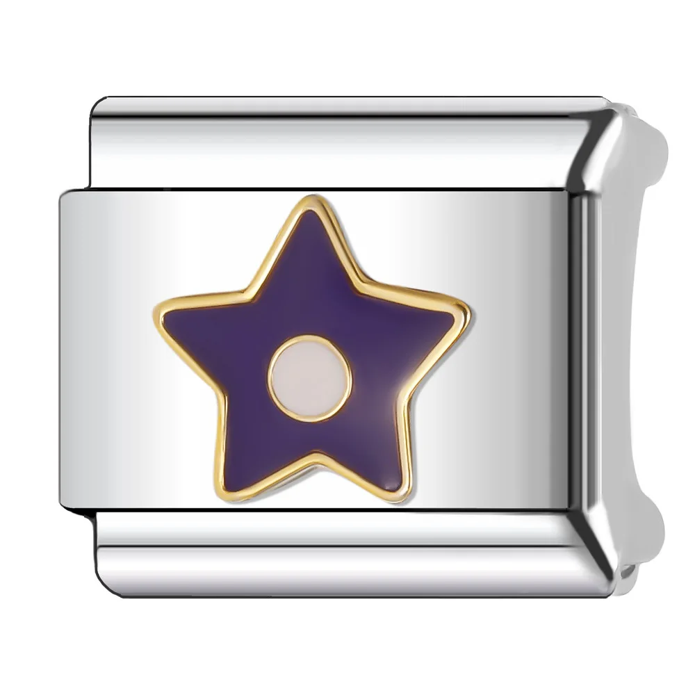 Memnon Star Moon Universe Очарование Итальянские звенья Подвески подходят для браслета из