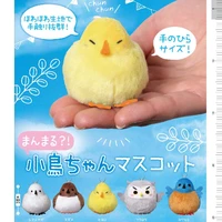 japanese genuine ip4 gashapon capsule toys sparrow crow model womens pendant round bird pendant