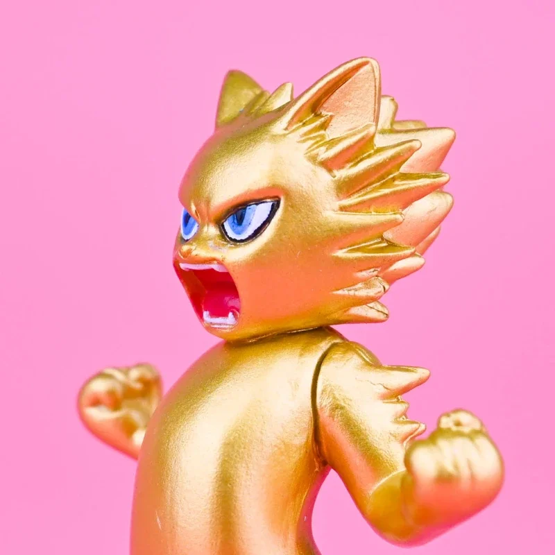 Аниме Super Saiyan Cat Рисунок-Qualia Power Cats Слепая Коробка Коллекционное Украшение Стола