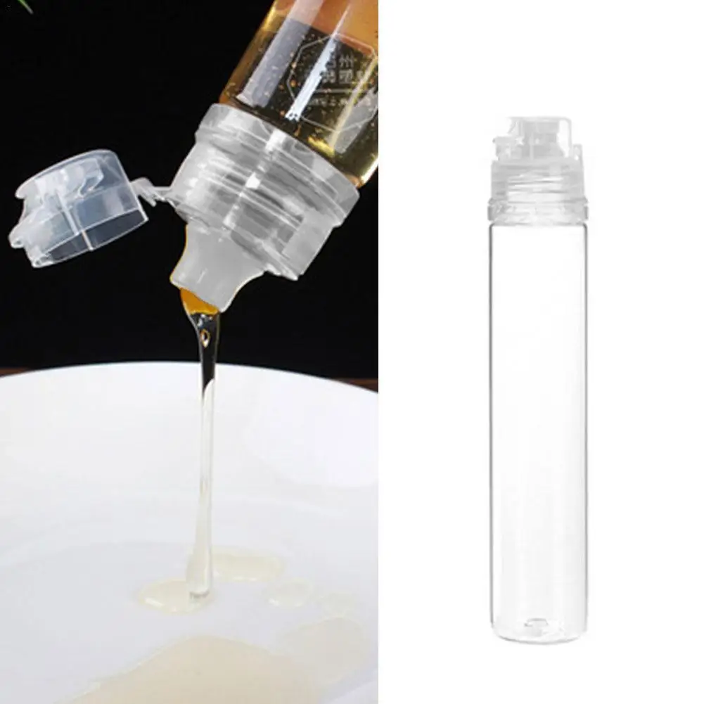 

90ml Transparent Non-Drip Honey Dispenser Honey Squeeze Bottle Vinegar Oil Syrup Bottle Pot Dispenser Kitchen Tool Good Quality