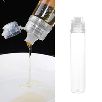 90ml transparent non drip honey dispenser honey squeeze bottle vinegar oil syrup bottle pot dispenser kitchen tool good quality