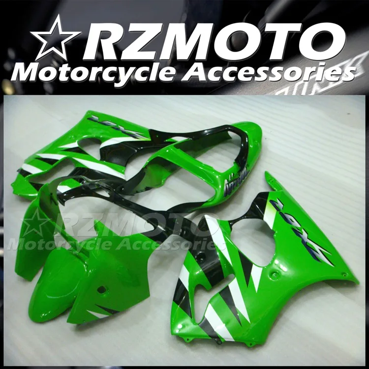 

New ABS Motorcycle Whole Fairings Kit Fit for kawasaki Ninja ZX6R 636 2000 2001 2002 00 01 02 6R ZX-6R Bodywork set Green FR