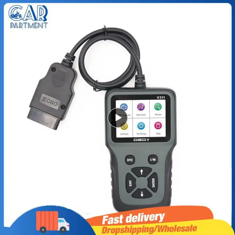

Motorcycle Car Accessories OBD2 Scanner Color Screen Automobile Fault Detector 8~36V Car Repair Tool Auto Car Diagnostic Tool