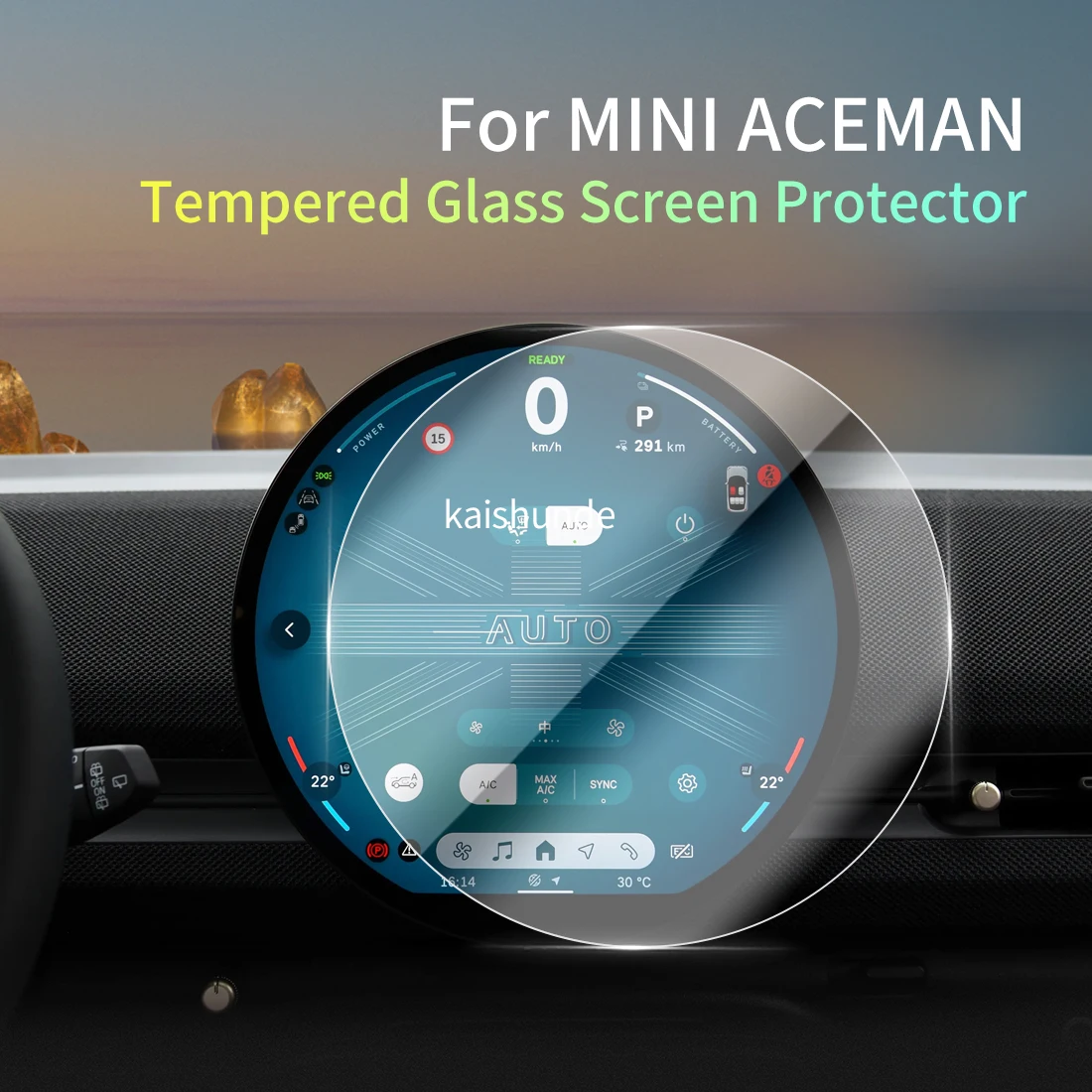 Защитная пленка для экрана Carplay SUBARU BMW MINI ACEMAN наклейки на автомобиль аксессуары