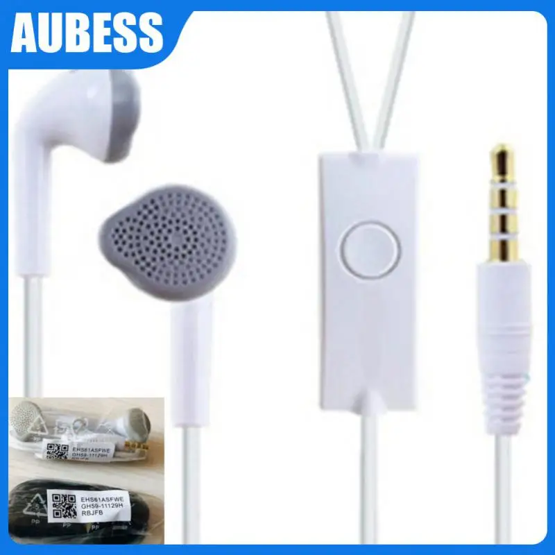 

Portable Earphone Smartphone Headset In-ear Type Wired Earbud Wire-controlled Suitable For Xiaomi Huawei With Microphone