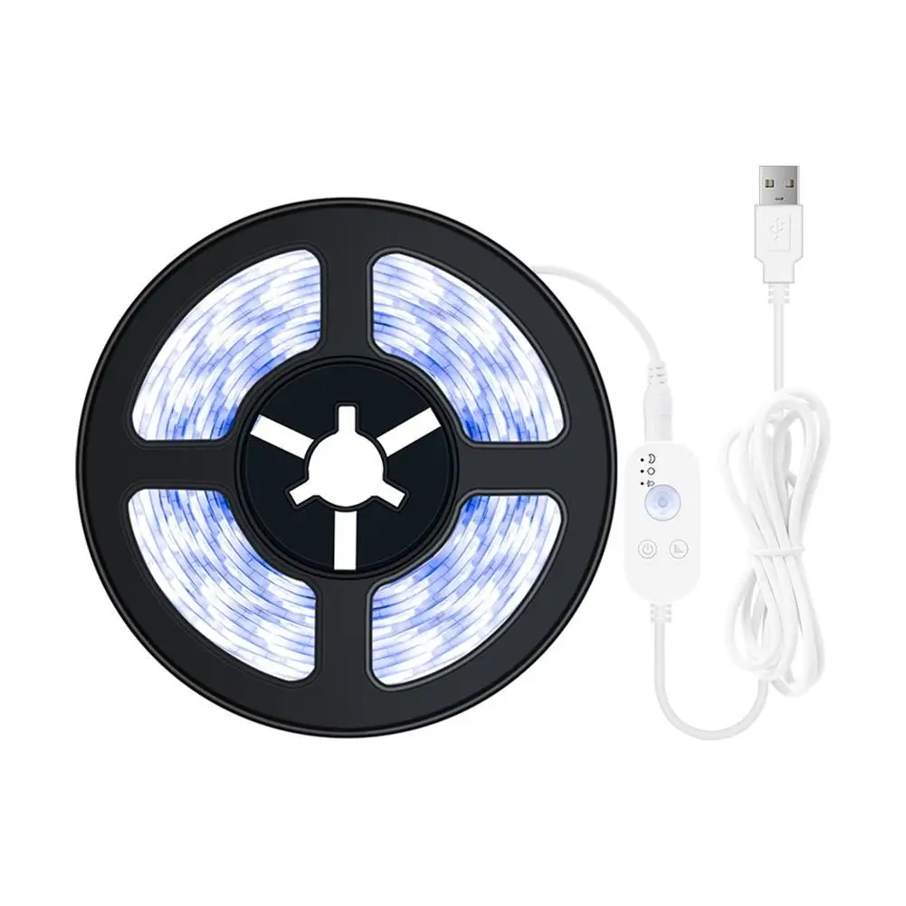 

USB 5V Light Strip Human Body Intelligent LED Backlight TV Kitchen LED Strip Cabinet Wardrobe Light diode lights Waterproof