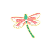 cartoon lovely dragonfly bee lotus modelling fashionable creative cartoon brooch lovely enamel badge clothing accessories