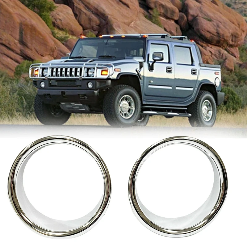 Автомобильные хромированные противотуманные лампы для HUMMER H2