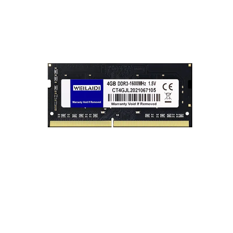Оперативная память WEILAIDI DDR2 DDR3 DDR4 2 ГБ 4 8 SO-DIMM для ноутбука 533 667 800 1066 1333 1600 1866 2133 2400 2666