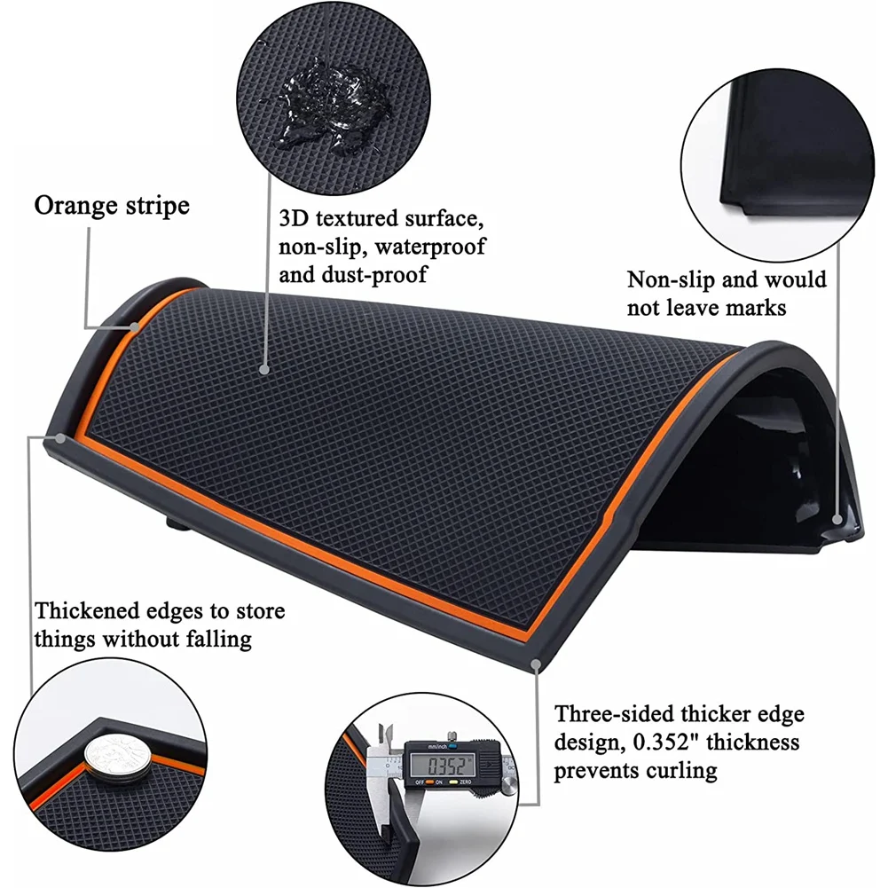 Коврики на приборную панель Subaru- Crosstrek/Impreza 2018-2022 Forester 2019-2022 Аксессуары