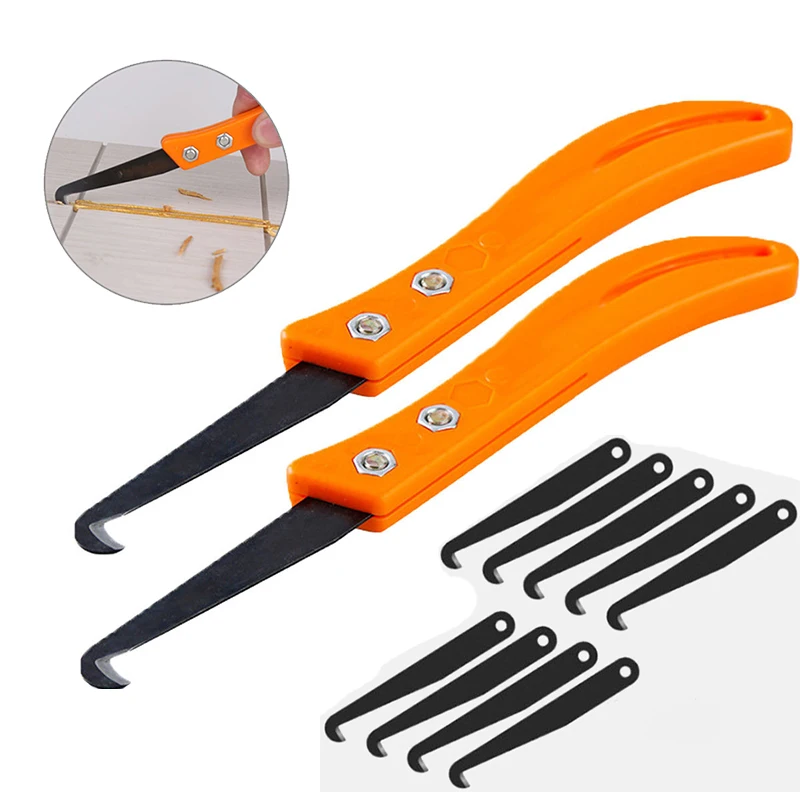 

Инструмент для ремонта зазора в плитке, крючок, нож, профессиональная Очистка и удаление старой раковины, ручные инструменты, скребок, чистя...