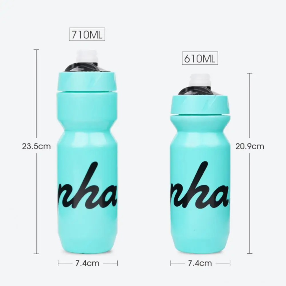 610ml/710ml Bicycle Water Bottle Widened Mouth Adjust Portable MTB Road Bike Drink Bottle Outdoor Fitness Gym Water Kettle images - 6