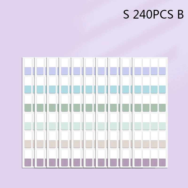 

Многоцветные липкие перезаписываемые маркеры-закладки