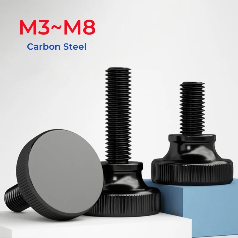 

Ручные винты с высокой головкой из углеродистой стали M3 M4 M5 M6 M8 M10