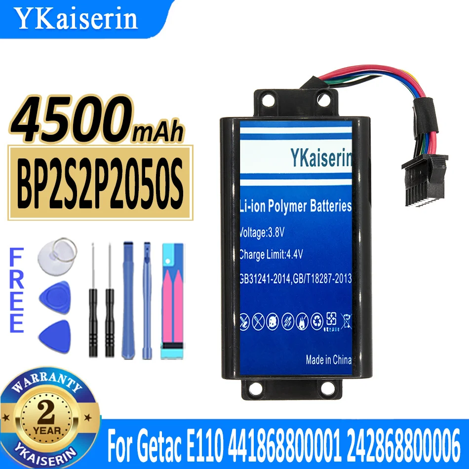 

4500mAh YKaiserin Battery BP2S2P2050S For Getac 242868800006 E110 441868800001 Laptop Batteria