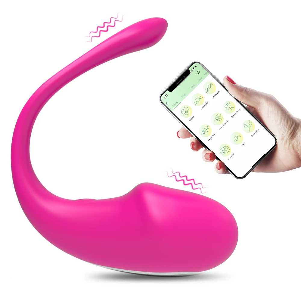 

APP G-spot Vibrator Long Distance With Bluetooth Dildo Wear Vibrating Egg Female Vaginal Ball Panties Sex Toys for Couples Sexo