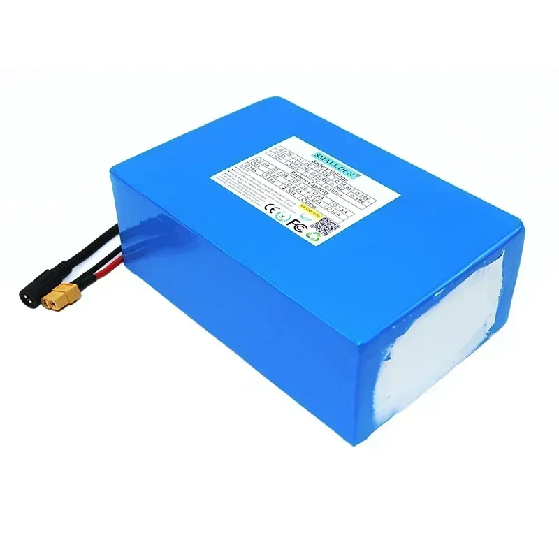 Новый 21700 48V15ah литиевый аккумулятор 13S3P со встроенным 30A BMS 1500 Вт мощный